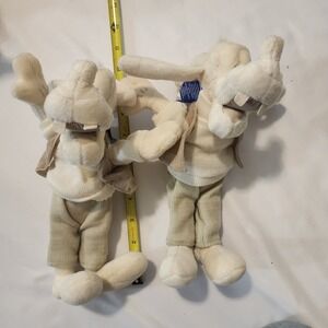 Disney Goofy, white/cream, beanbag Plush, approx 10"